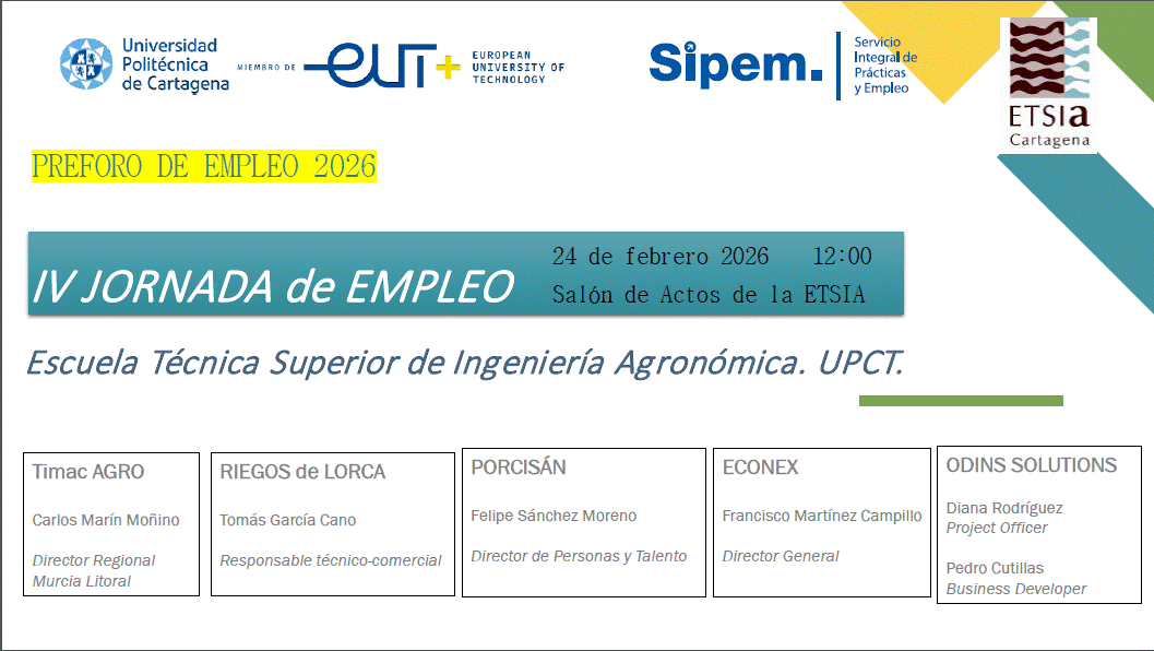 Imagen de JORNADA EMPLEO ETSIA 2026